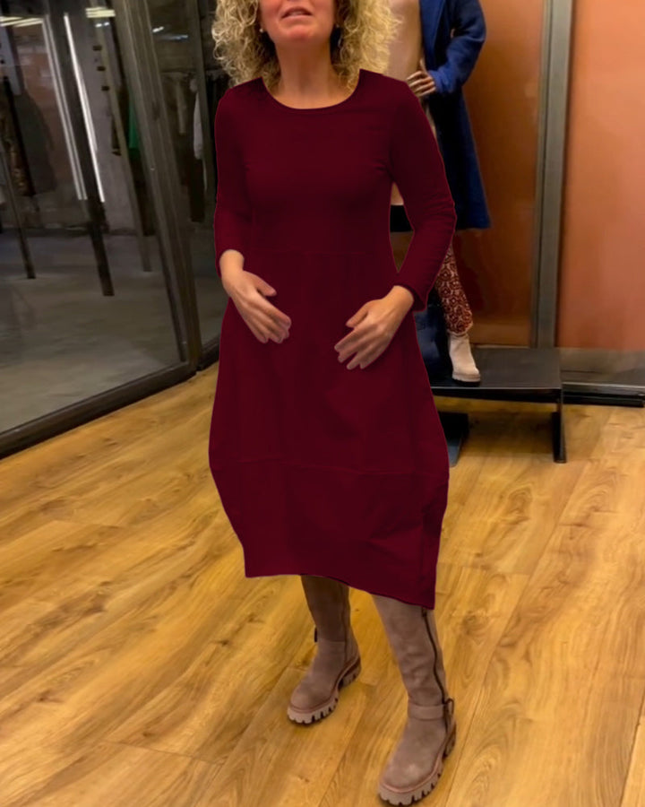Eva | Classic Midi Dress