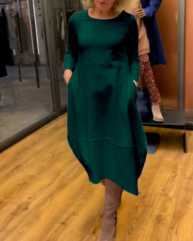 Eva | Classic Midi Dress