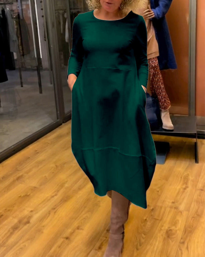 Eva | Classic Midi Dress
