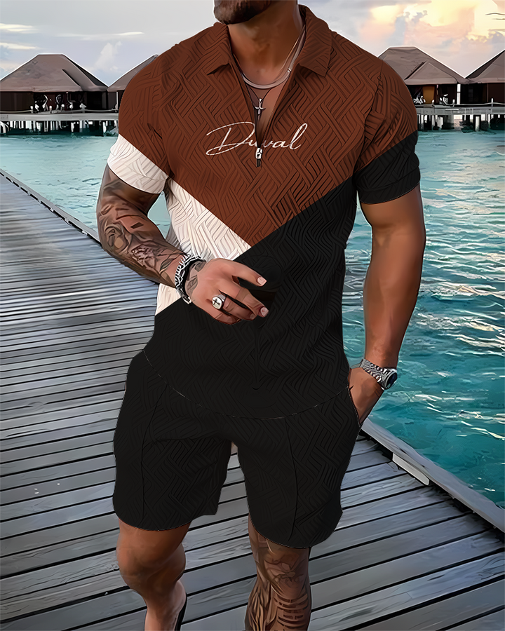 Vanguard Polo Shirt And Shorts