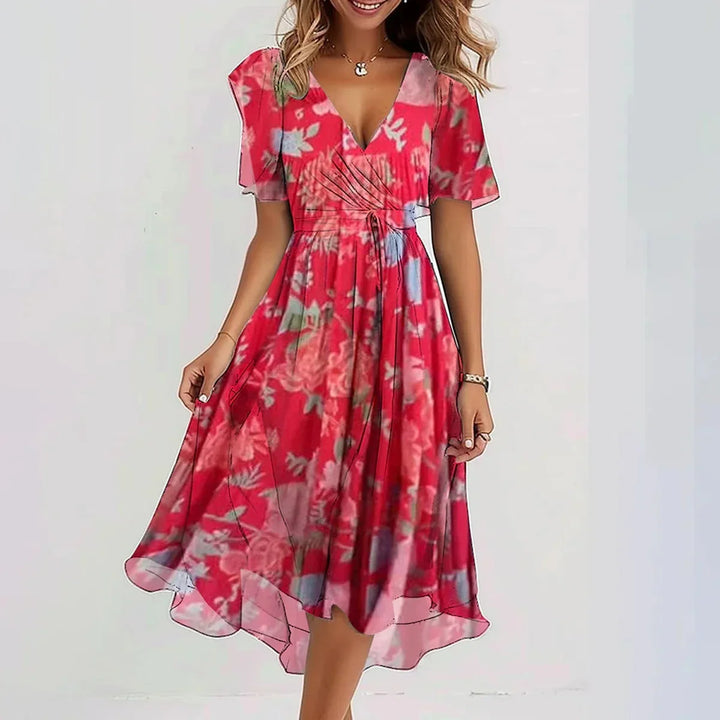 Eva | Short Sleeve Dress