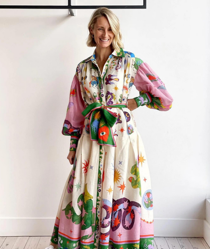 Adeline | Vibrant Dress