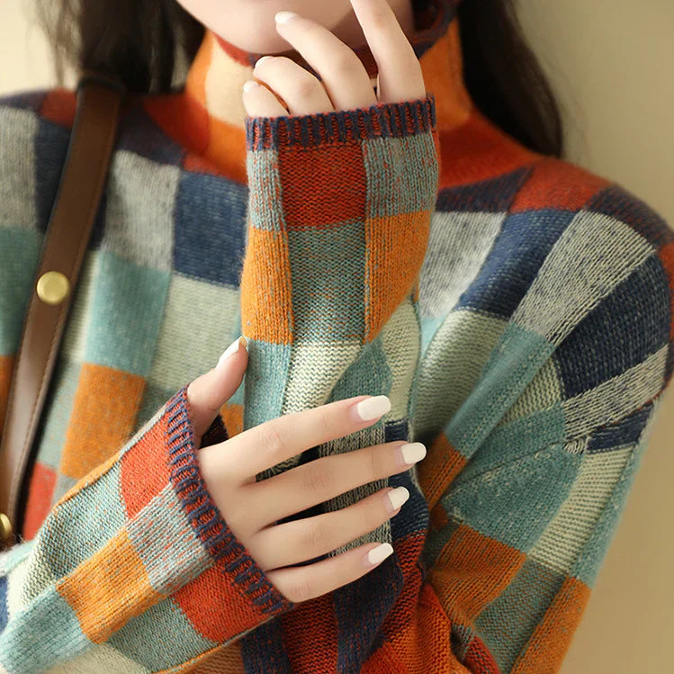 Carol | Cozy Geometric Sweater