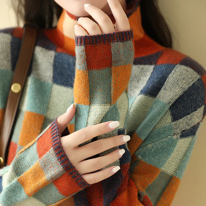 Carol | Cozy Geometric Sweater