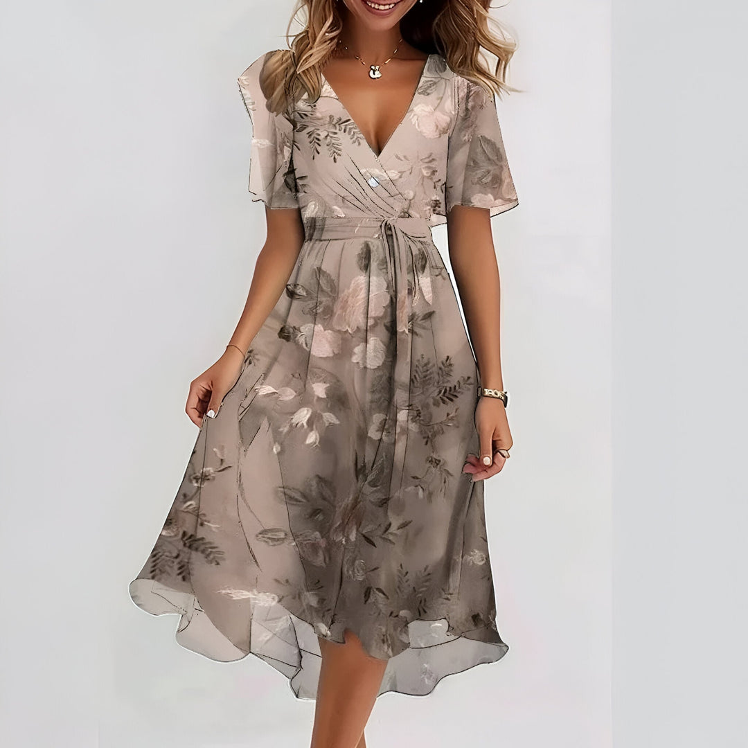 Eva | Short Sleeve Dress