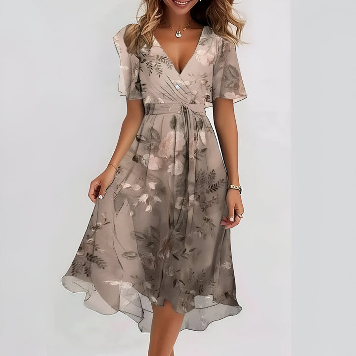 Eva | Short Sleeve Dress
