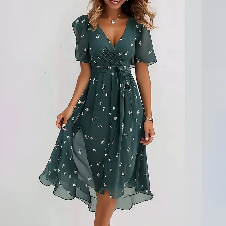 Eva | Short Sleeve Dress