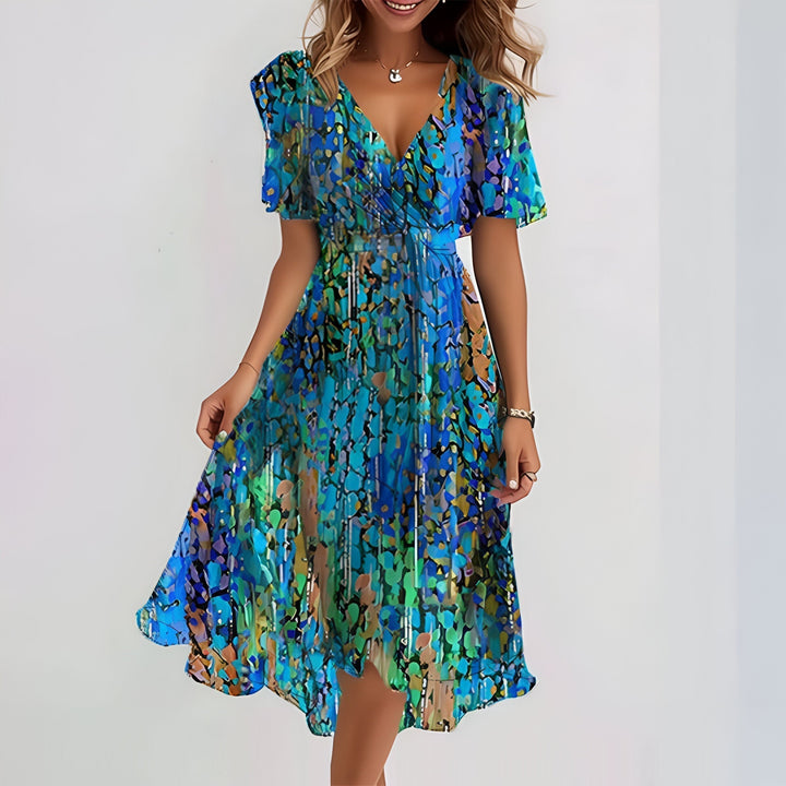 Eva | Short Sleeve Dress
